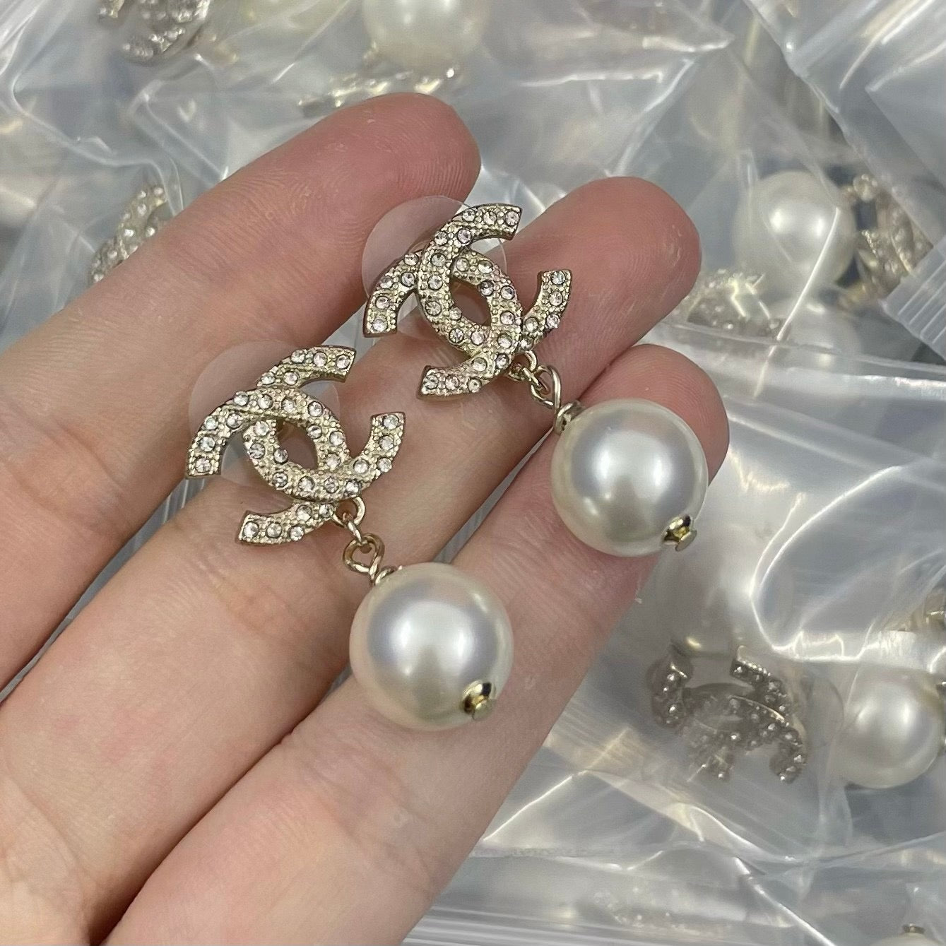 CN Pearl Earrings
