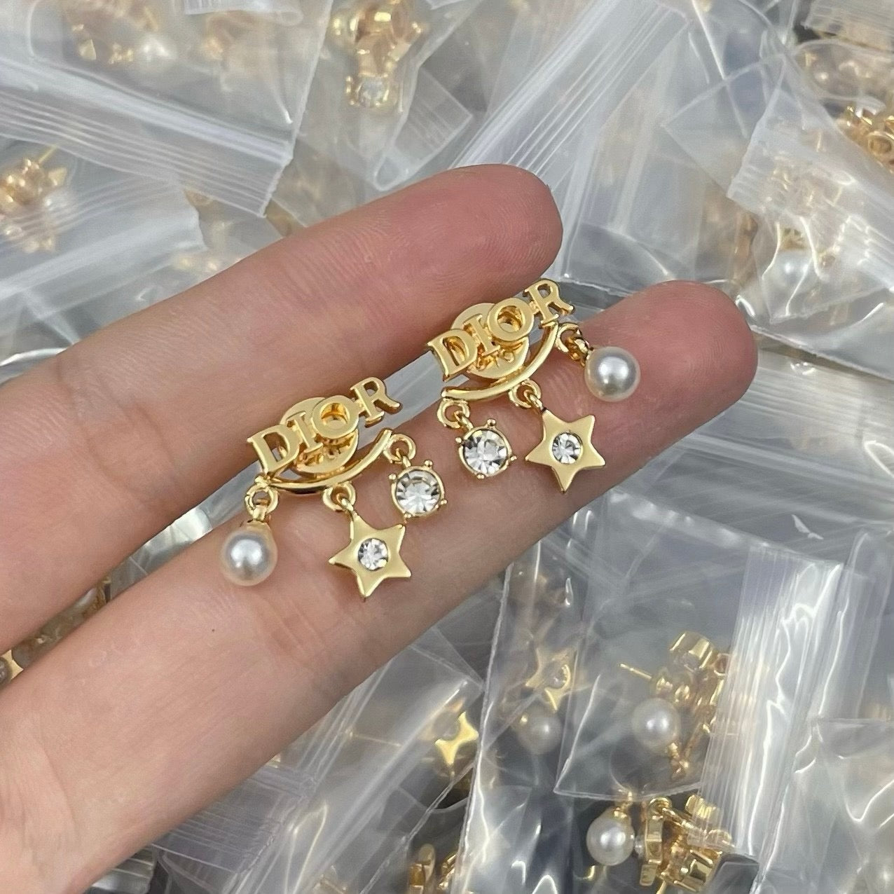 DD Star Earrings