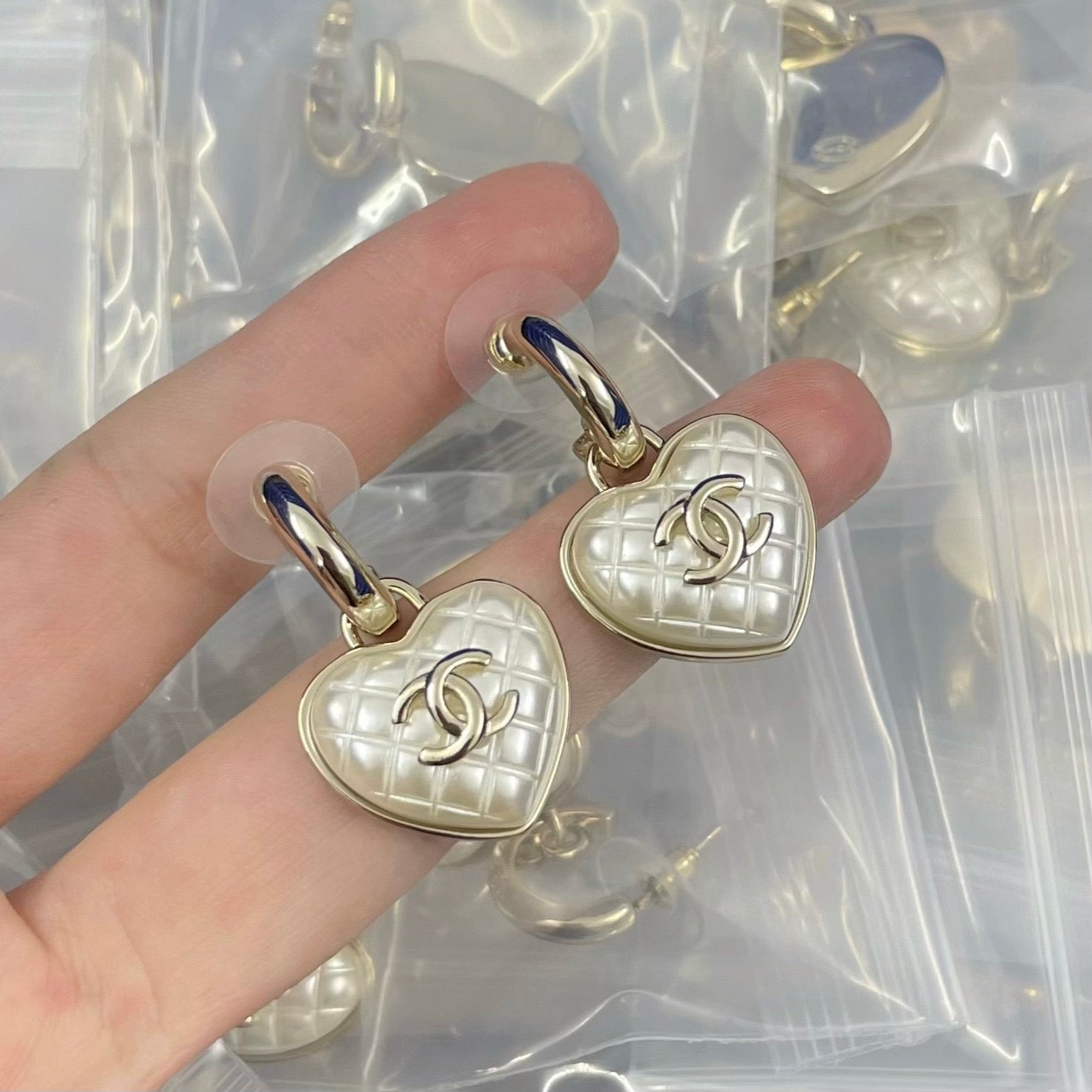 CN Heart Earings