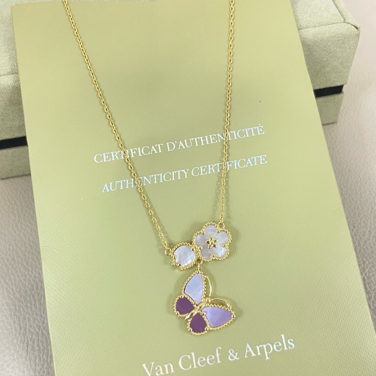 VN Butterfly Necklace