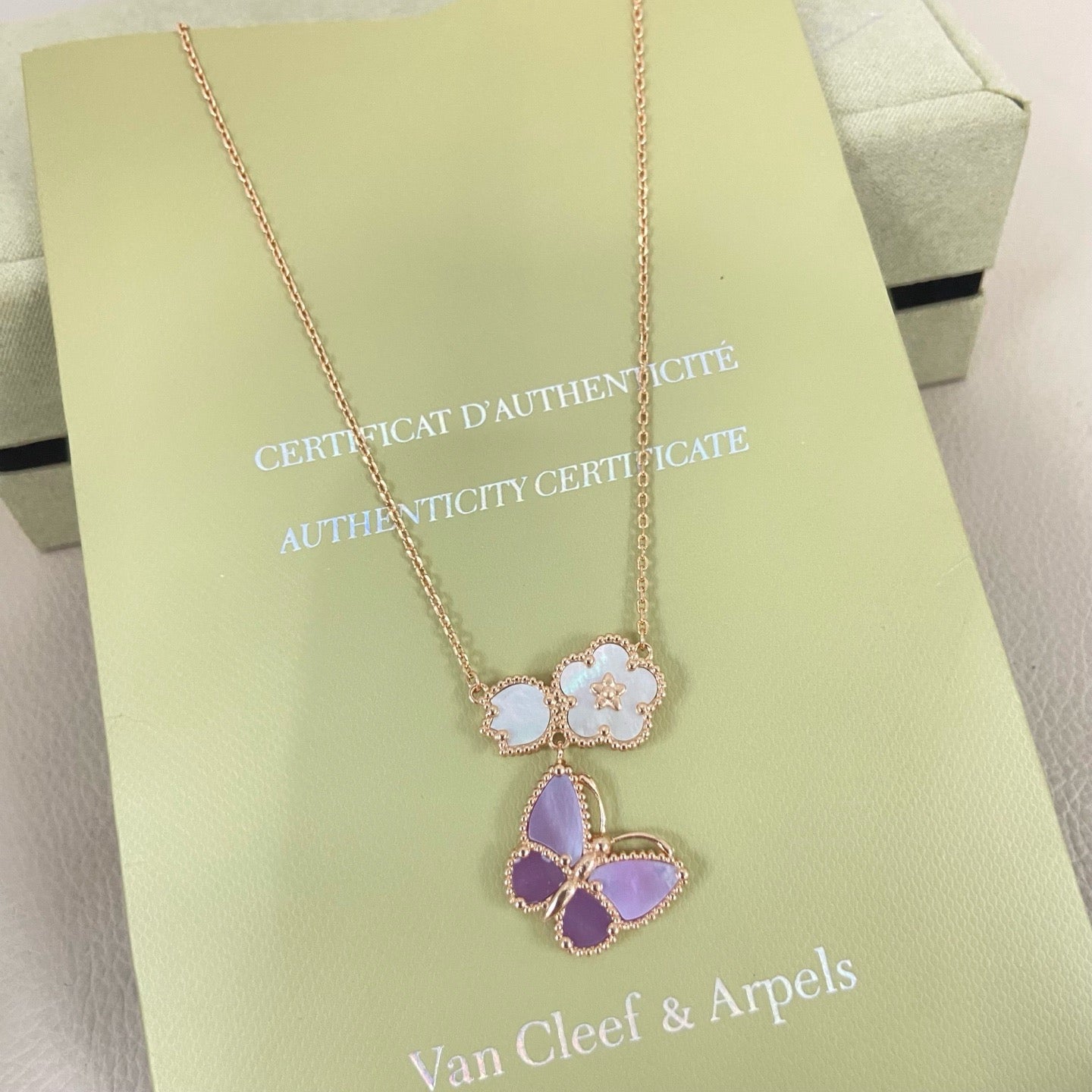 VN Butterfly Necklace