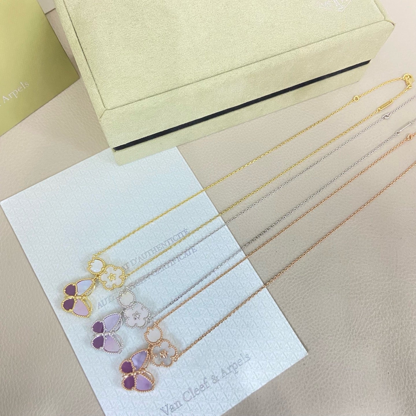 VN Butterfly Necklace